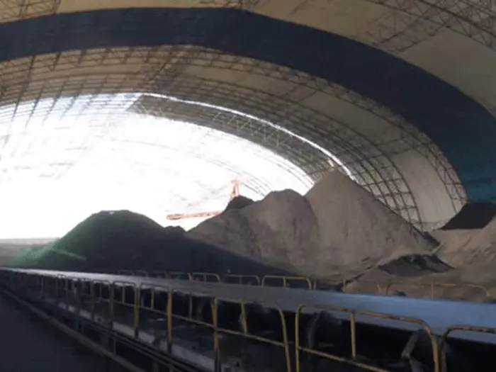 榆林煤棚料仓网架